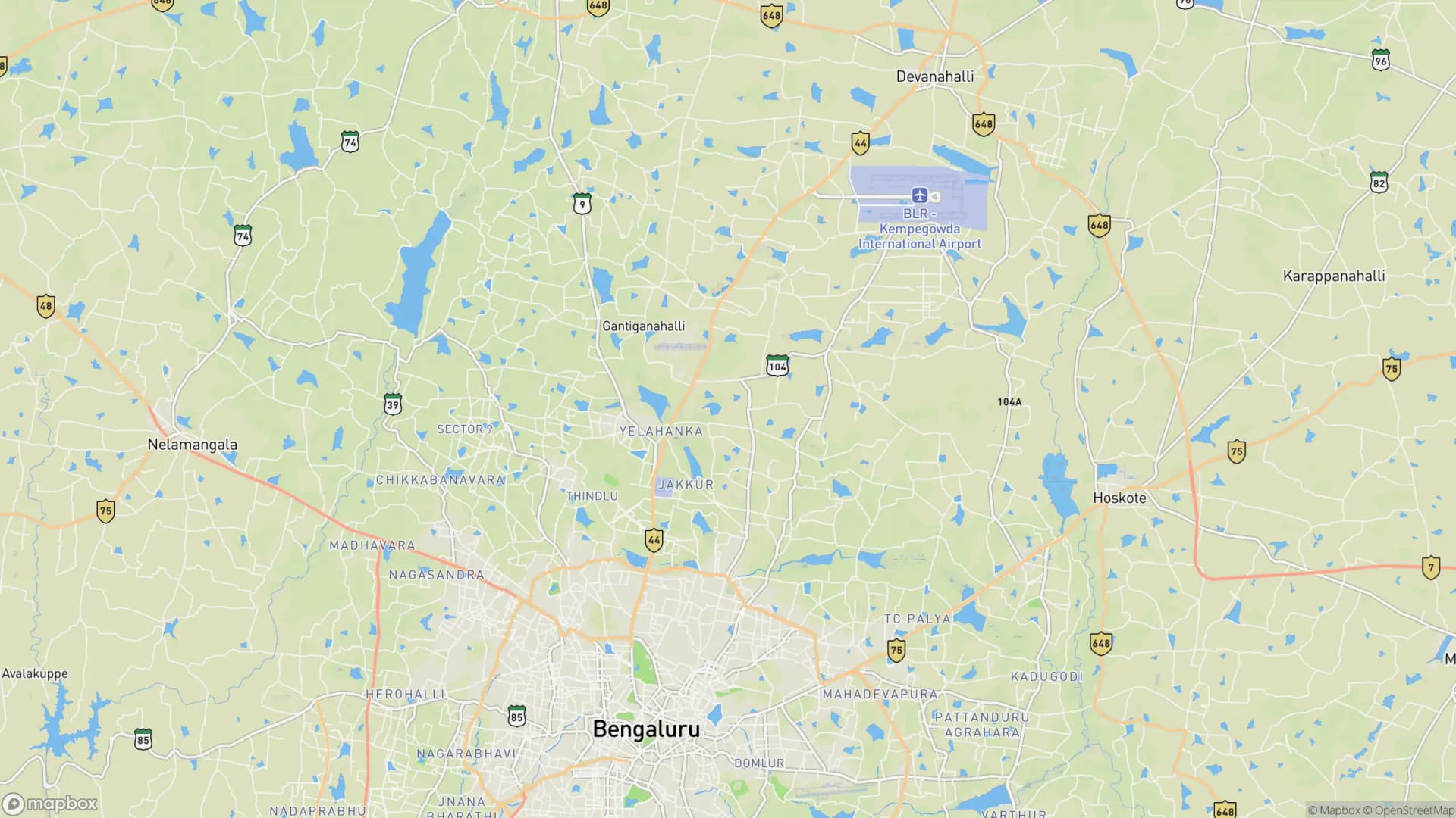 North Bengaluru project map